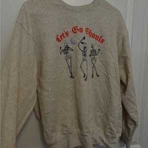 Let’s go Ghouls Skeleton Sweater